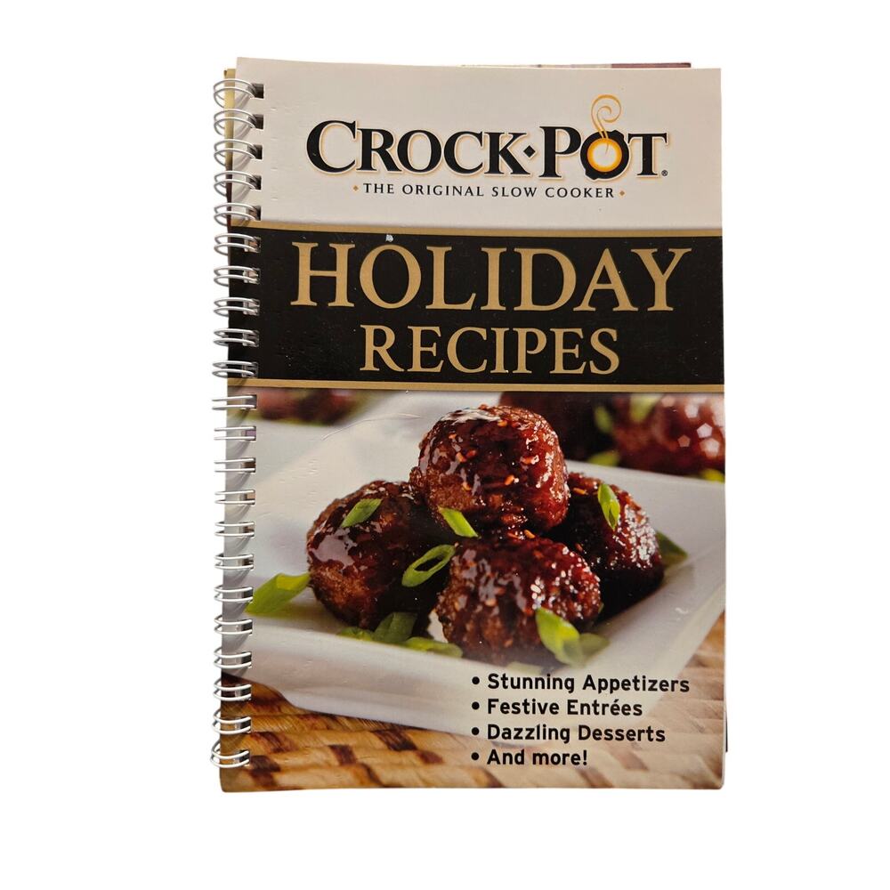 Crock Pot Holiday Recipes Spiral Bound Publications International Meal Seasonal